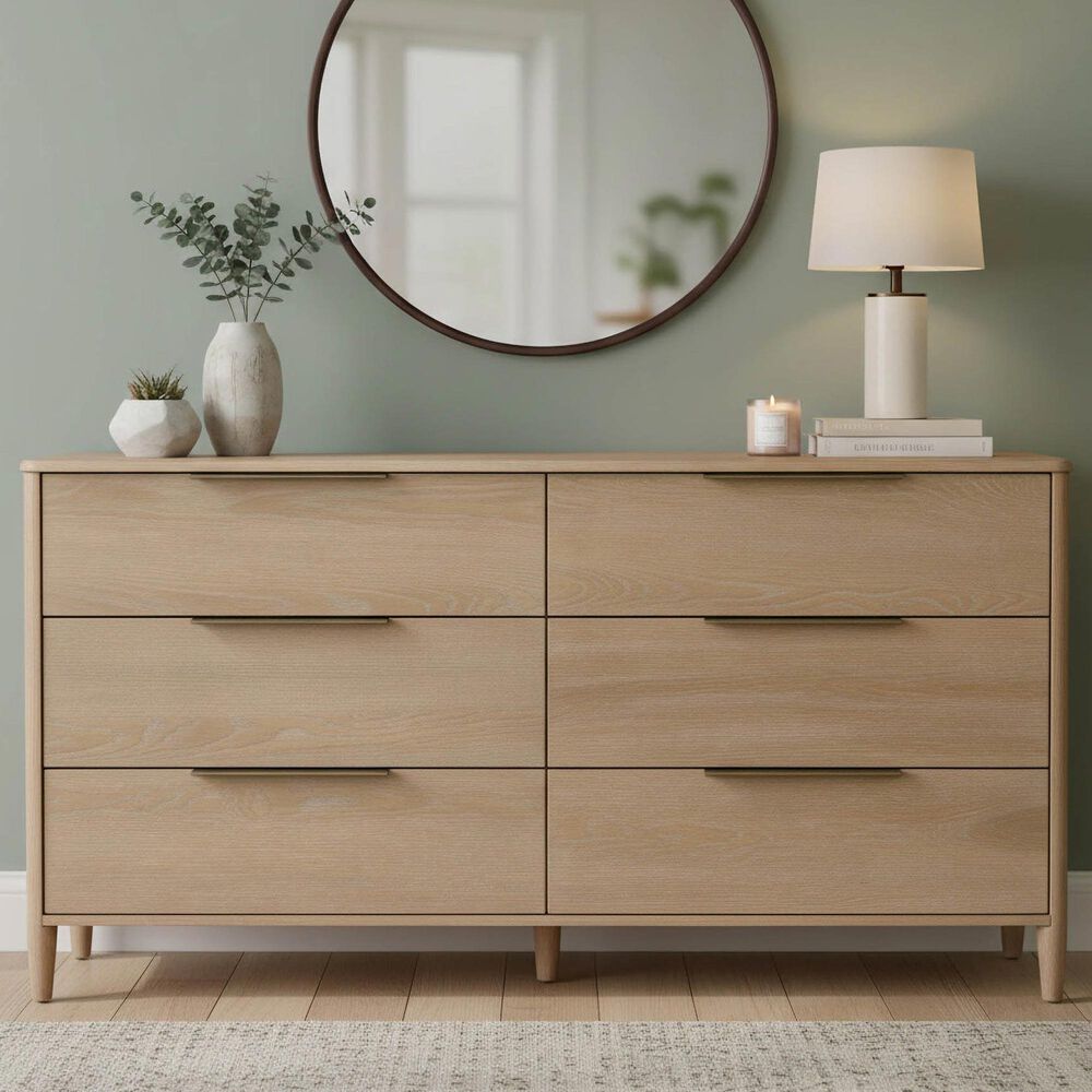 Canyon Hills Kamelia 6 Drawer Dresser Only in Sand, , large
