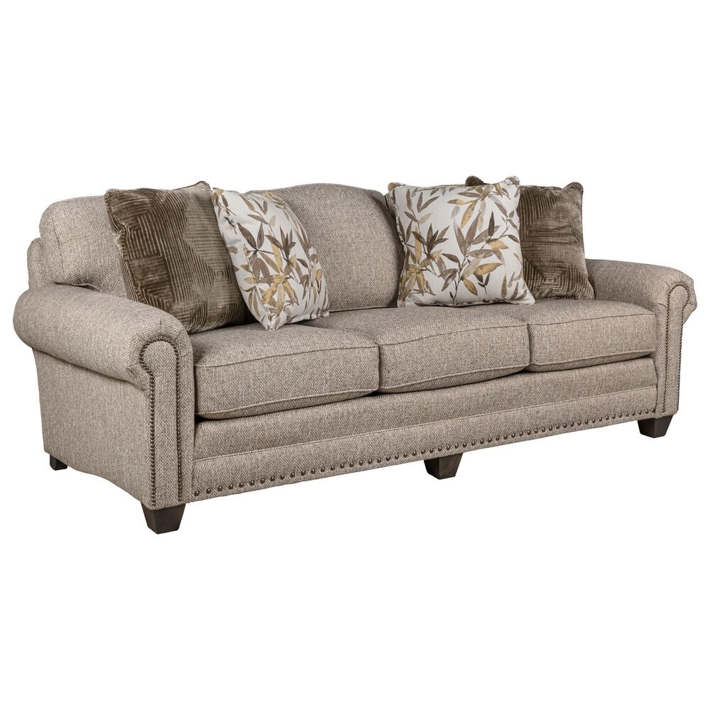 Smith Brothers Stationary Sofa in Brown, , large