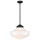 Golden Lighting Ingalls Large Pendant in Matte Black, , large