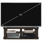 HOMLUX 43.3" Modern Entertainment Center TV Stand in Dark Brown, , large