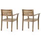 Hearth and Haven Stamford Patio Dining Chair in Gray (Set of 2), , large