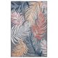 Safavieh Cabana CBN445H 4" x 6" Black and Rust Indoor/Outdoor Area Performance Rug, , large