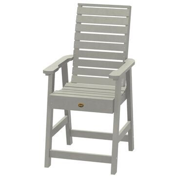 Highwood USA Glennville Patio Counter Height Chair in Harbor Gray, , large