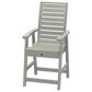 Highwood USA Glennville Patio Counter Height Chair in Harbor Gray, , large