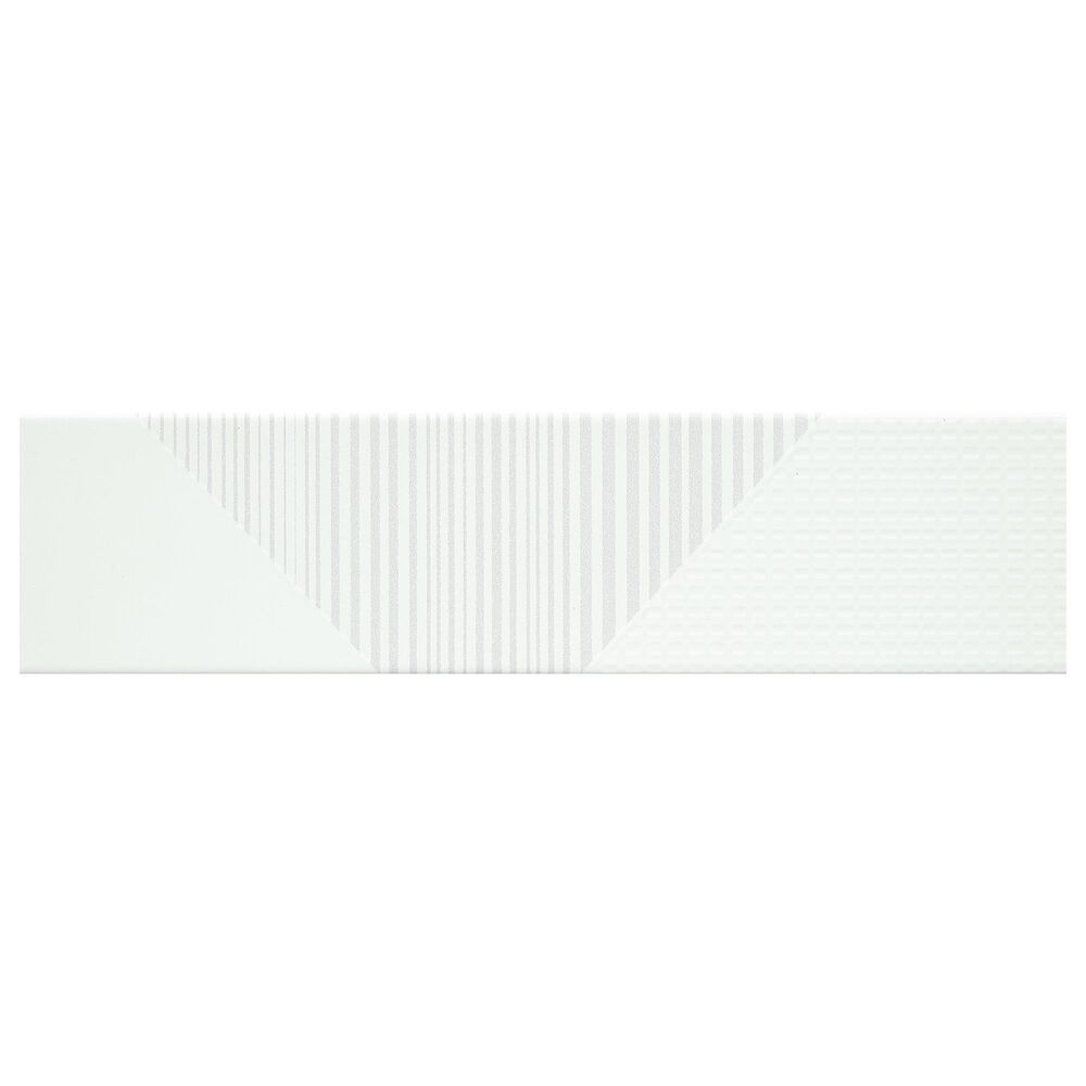 Emser Express Aglow White 3" x 12" Ceramic Tile, , large