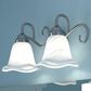 Vaxcel Bella 2-Light Bathroom Vanity Fixture in Brushed Nickel, , large