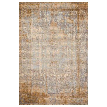 Loloi Mika 2"5" x 4" Antique Ivory and Copper Area Performance Rug, , large