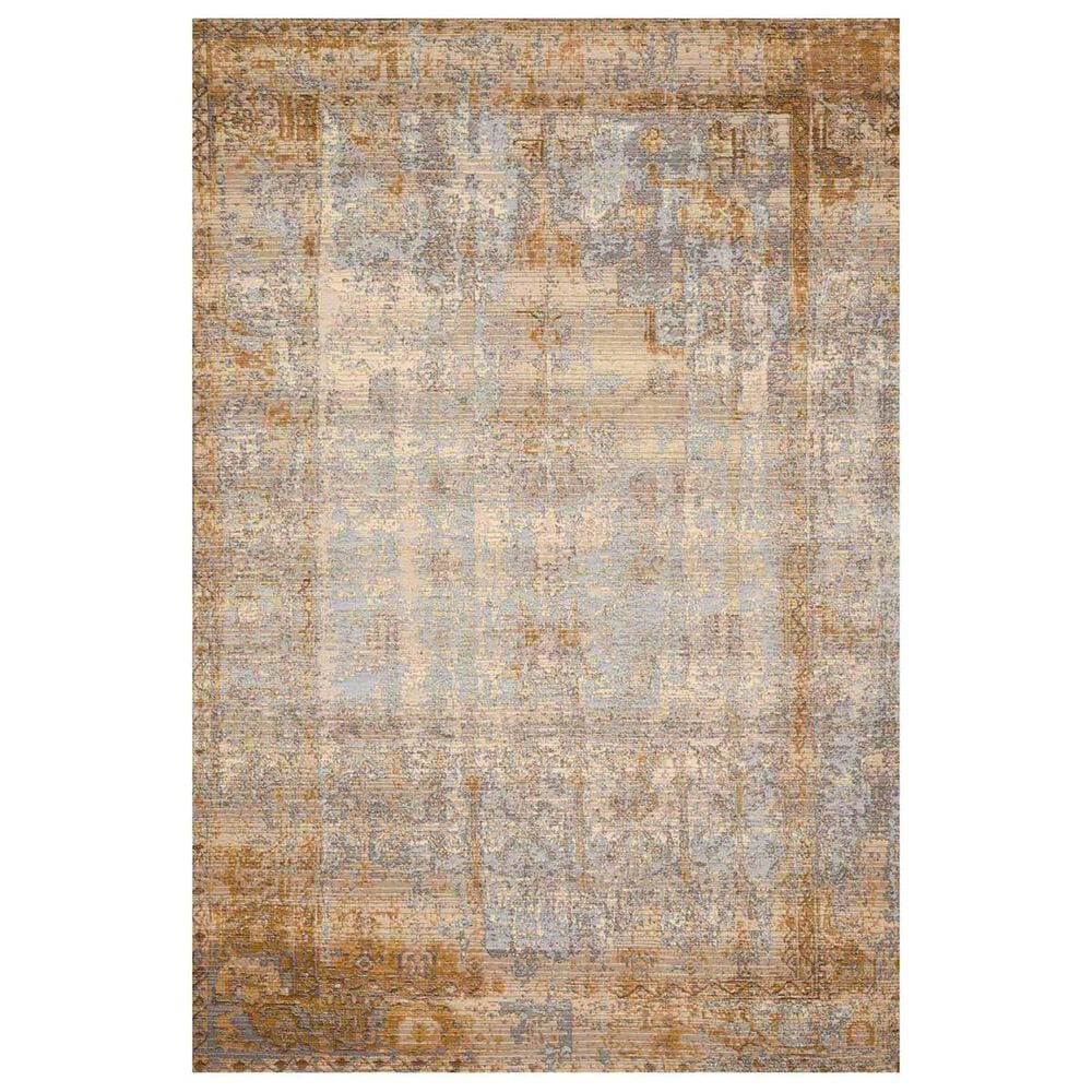 Loloi Mika 2"5" x 4" Antique Ivory and Copper Area Performance Rug, , large