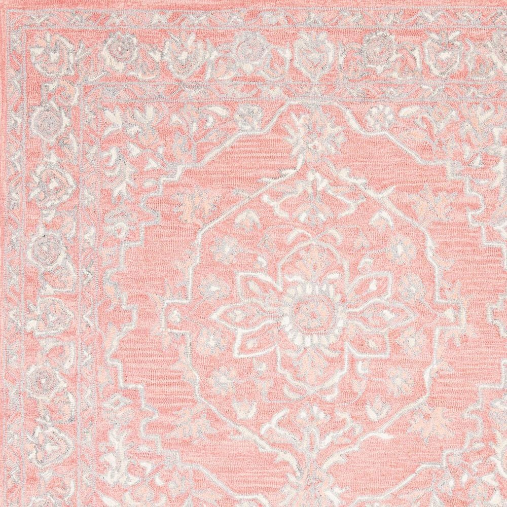 Safavieh Micro-Loop Oriental 2&#39;3&quot; x 11&#39; Pink and Ivory Runner, , large