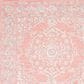 Safavieh Micro-Loop Oriental 2"3" x 11" Pink and Ivory Runner, , large