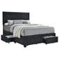 Pacific Landing Soledad Full Upholstered Storage Bed in Grey, , large