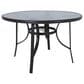 Redline Creation Inc. 5-Piece Patio Dining Set in Matte Black and Charcoal, , large