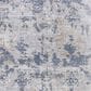 Amer Rugs Hamilton 4"1" x 6" Ivory and Blue Area Rug, , large