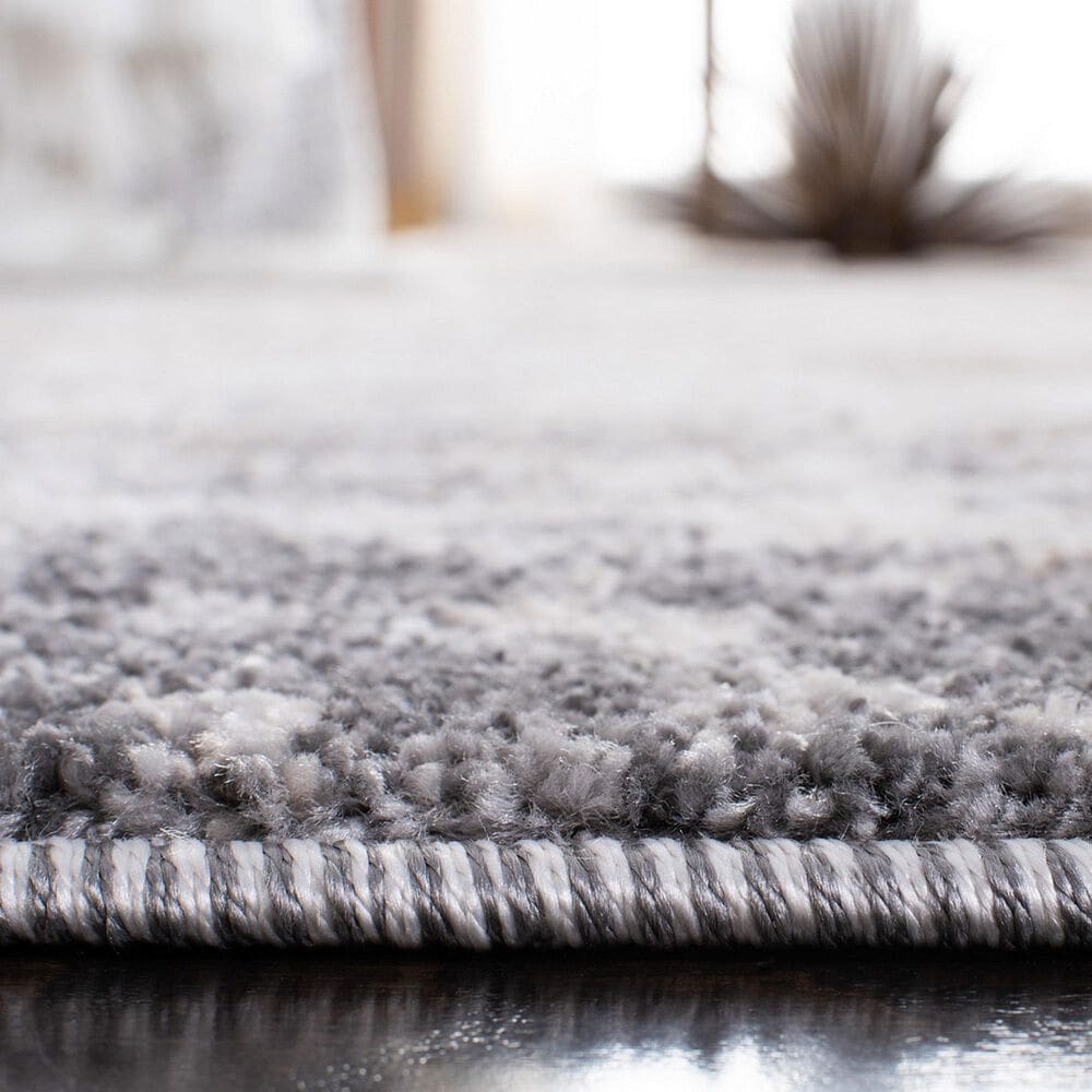 Safavieh Aston ASN707 6&#39;7&quot; Square Grey and Ivory Area Rug, , large