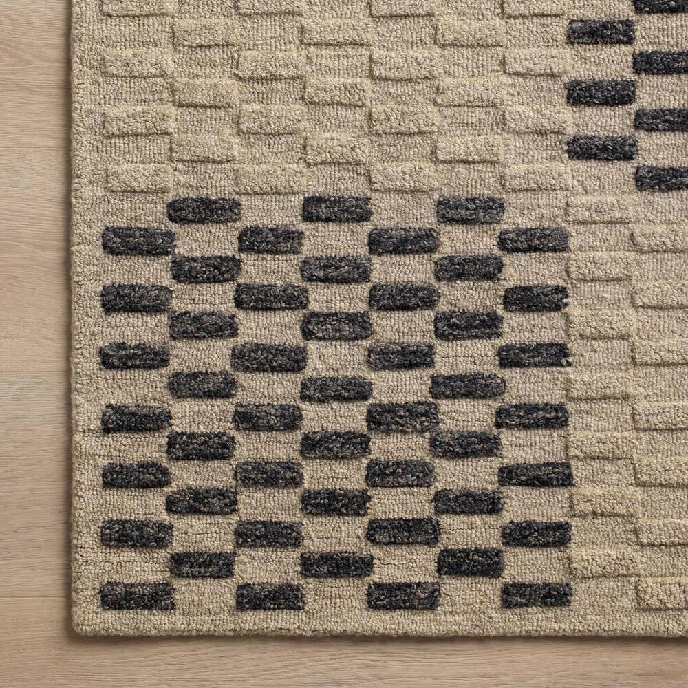Chris Loves Julia x Loloi Bradley 11&#39;6&quot; x 15&#39; Beige and Midnight Area Rug, , large