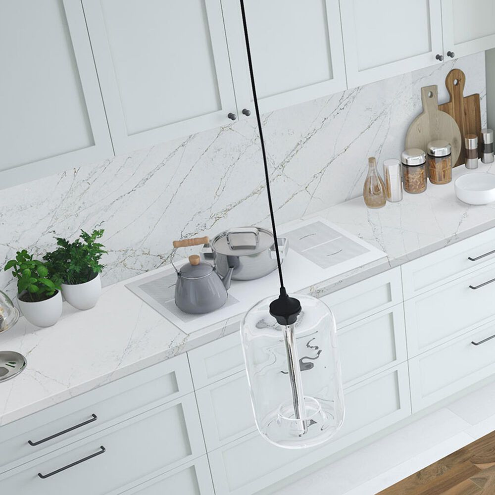 NFM Custom Countertops Calacatta Viraldi 3cm Quartz Countertop, , large