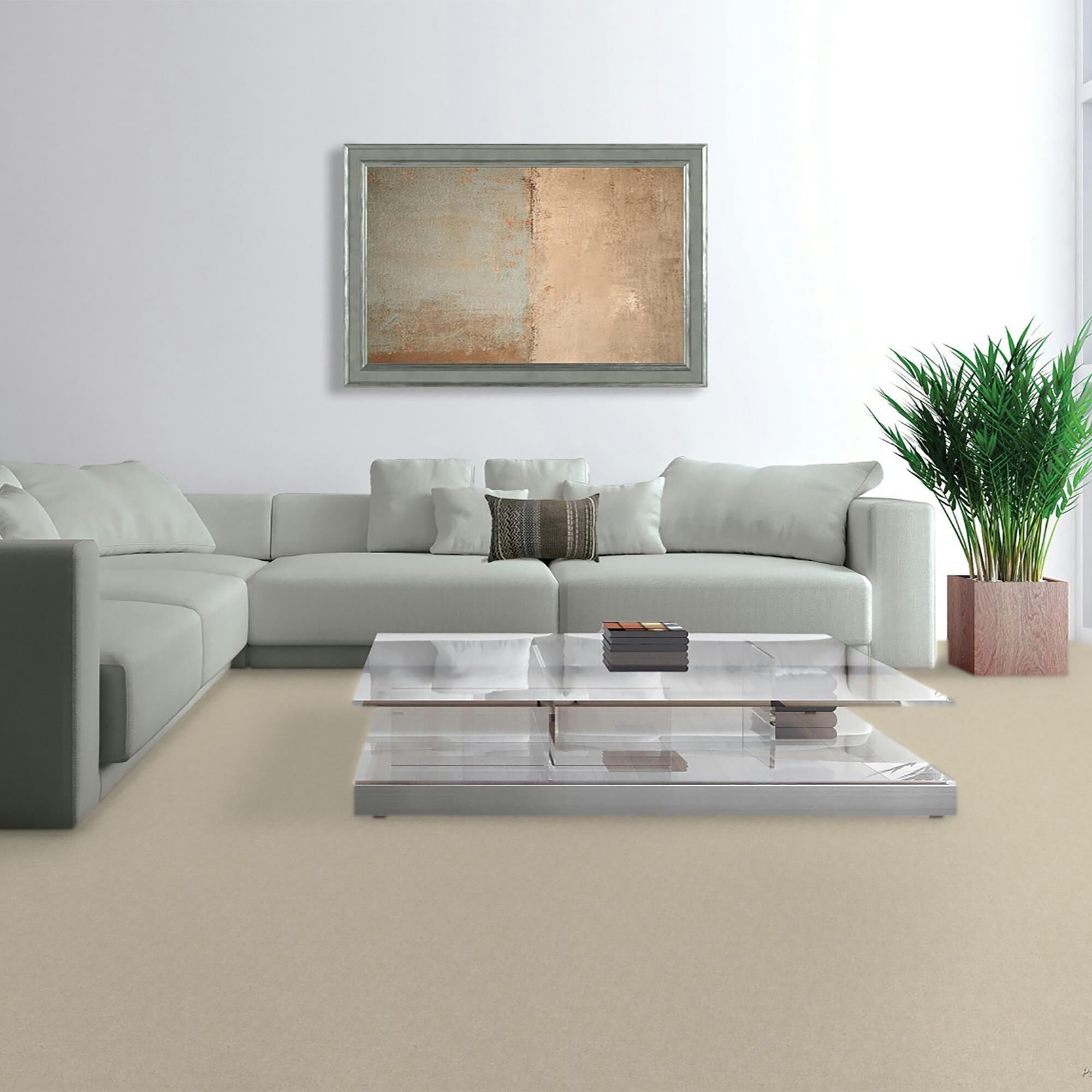 Mohawk Purrsonality III Carpet in Canvas Cloth