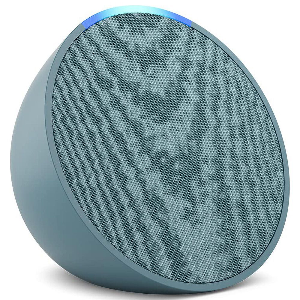 Amazon Echo Pop Full sound compact smart speaker with Alexa in Midnight Teal, , large
