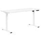 OSP Home Primo 60" Electric Sit and Stand Desk in White, , large