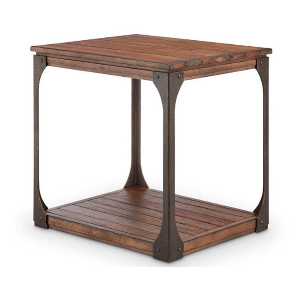Nicolette Home Montgomery End Table in Bourbon, , large