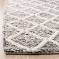 Safavieh Natura NAT711C 2"3" x 8" Ivory and Black Runner, , large