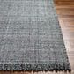 Surya Sara SRU-2301 6" x 9" Light Slate, Charcoal, Brown, Seafoam, Pewter Area Rug, , large