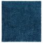 Safavieh August Shag AUG200M 6"7" Square Navy Area Rug, , large