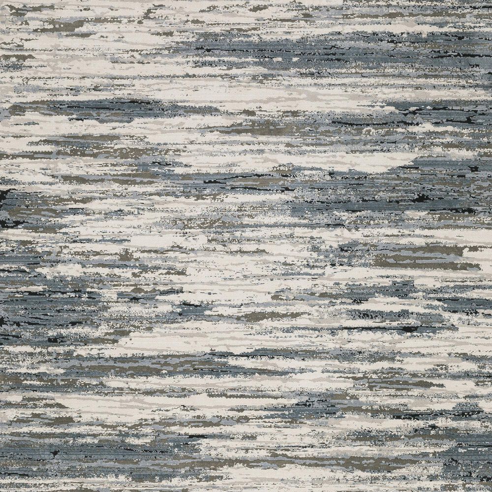 Oriental Weavers Caravan Faded Brush 2&#39;3&quot; x 7&#39;6&quot; Beige and Blue Runner, , large
