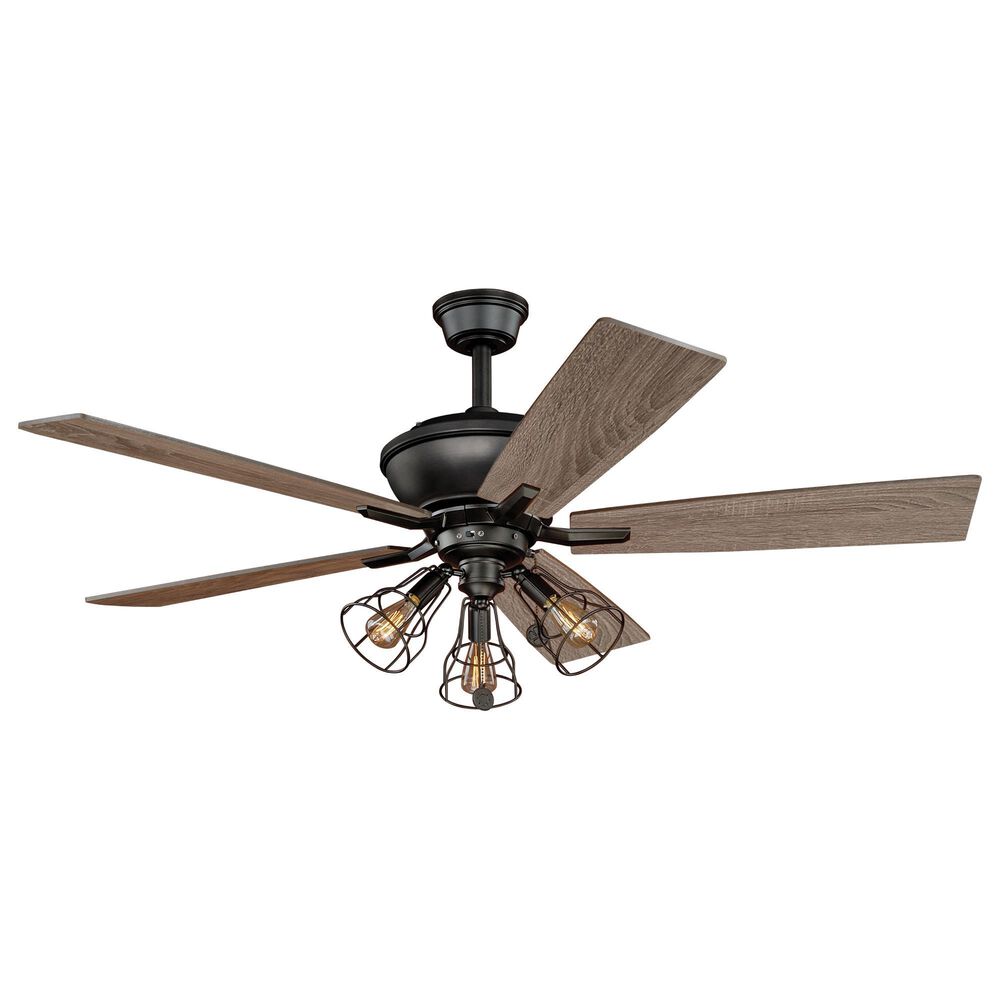 Vaxcel Clybourn 52" LED Ceiling Fan in Bronze, , large