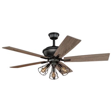 Vaxcel Clybourn 52" LED Ceiling Fan in Bronze, , large
