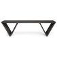 Hearth and Haven Metropol Patio Bench in Dark Grey, , large
