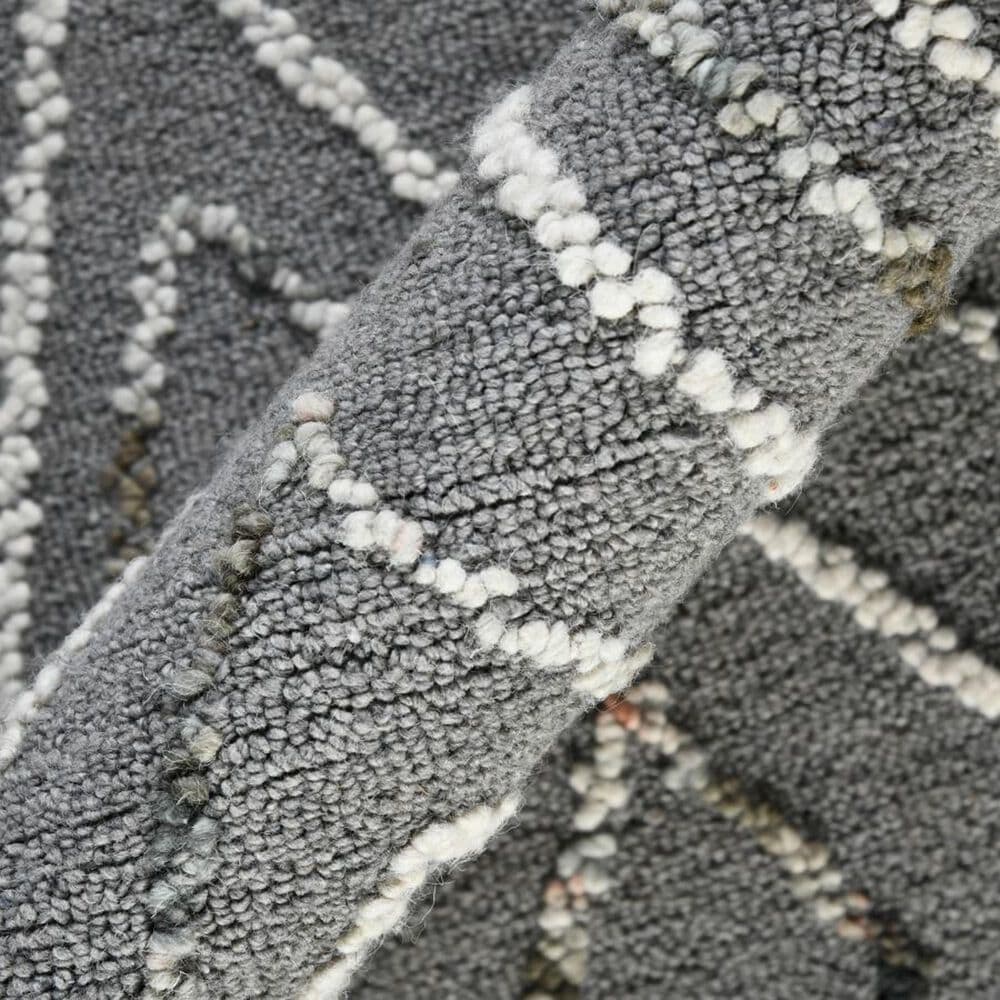 Amer Rugs Berlin BER-8  9&#39; x 13&#39; Dark Gray Area Rug, , large