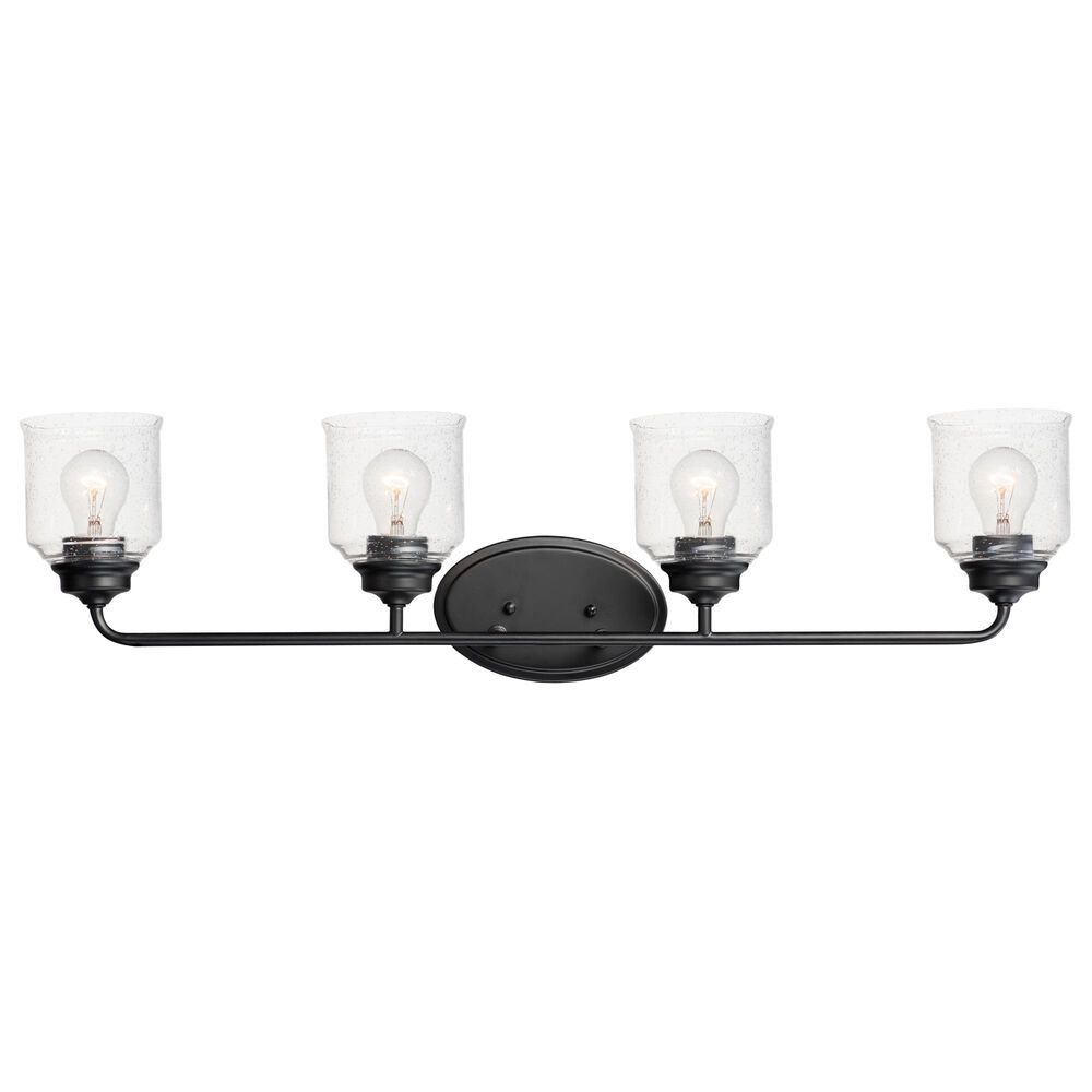 Maxim Lighting Acadia 4-Light Bath Vanity in Black, , large