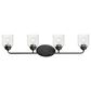 Maxim Lighting Acadia 4-Light Bath Vanity in Black, , large