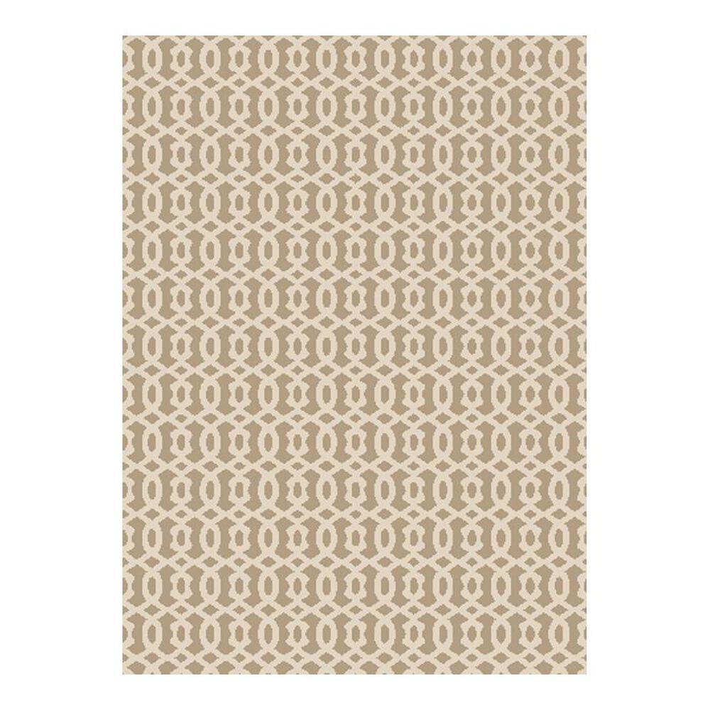 Radici USA Basilica 6694 5'3" x 7'3" Light Beige Area Rug, , large