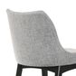 Blue River Arcadia and Azalea 5-Piece 48" Dining Set with Gray Cushion in Black, , large