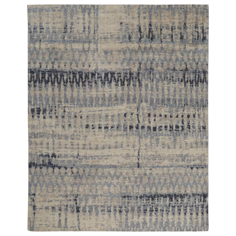 Feizy Palomar 6631F 3"6" x 5"6" Blue Area Rug, , large