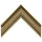 Deco TV Frames Slim 43" Frame Bezel for Samsung the Frame TV in Industrial Brass, , large