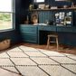 Chris Loves Julia x Loloi Alice ALI-04 5"2" x 7"6" Cream and Charcoal Area Rug, , large
