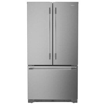 KitchenAid 22 Cu. Ft. Counter Depth French Door Refrigerator with Interior Dispense in Panel Ready, , large