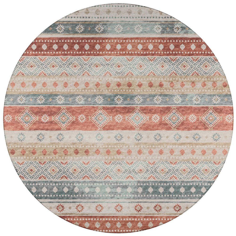 Dalyn Rug Company Sedona 8" Round Canyon Indoor/Outdoor Area Performance Rug, , large