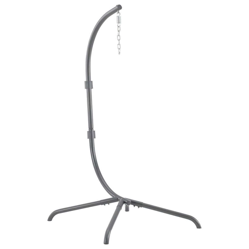 Crosley Furniture Calliope Patio Hangwithg Egg Chair with Sand Cushion