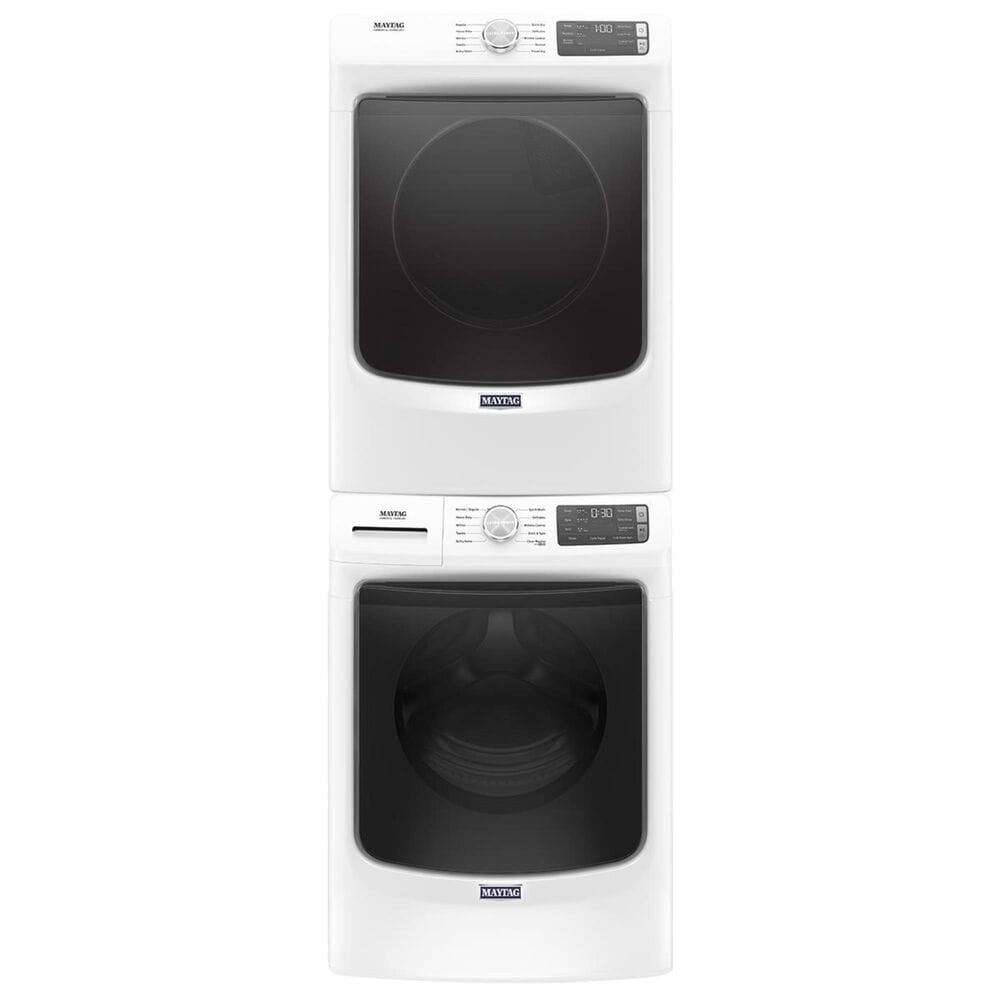 Maytag 4.5 Cu. Ft Front Load Washer with Steam in White, , large