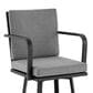 Blue River Don 30" Patio Barstool in Dark Gray, , large