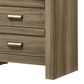 Crown Mark Valor 2-Drawer Nightstand in Light Brown, , large