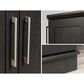 Sauder HomePlus Wardrobe Storage Cabinet in Raven Oak, , large