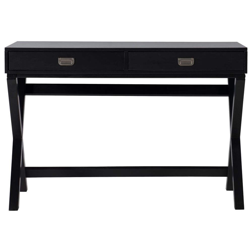 Linon Home Decor Peggy Writing Desk in Black, , large