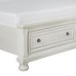 Ashley Robbinsdale King Sleigh Storage Bed in Antique White, , large
