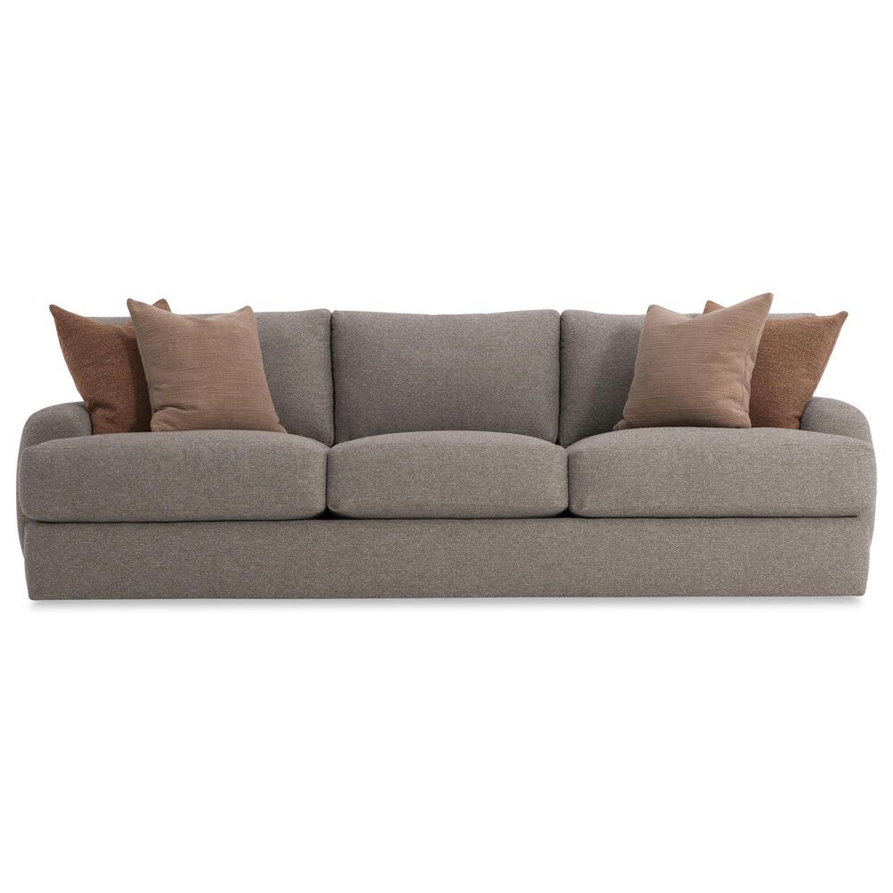 Bernhardt Cameron Stationary Sofa in Beige and Tan, , large