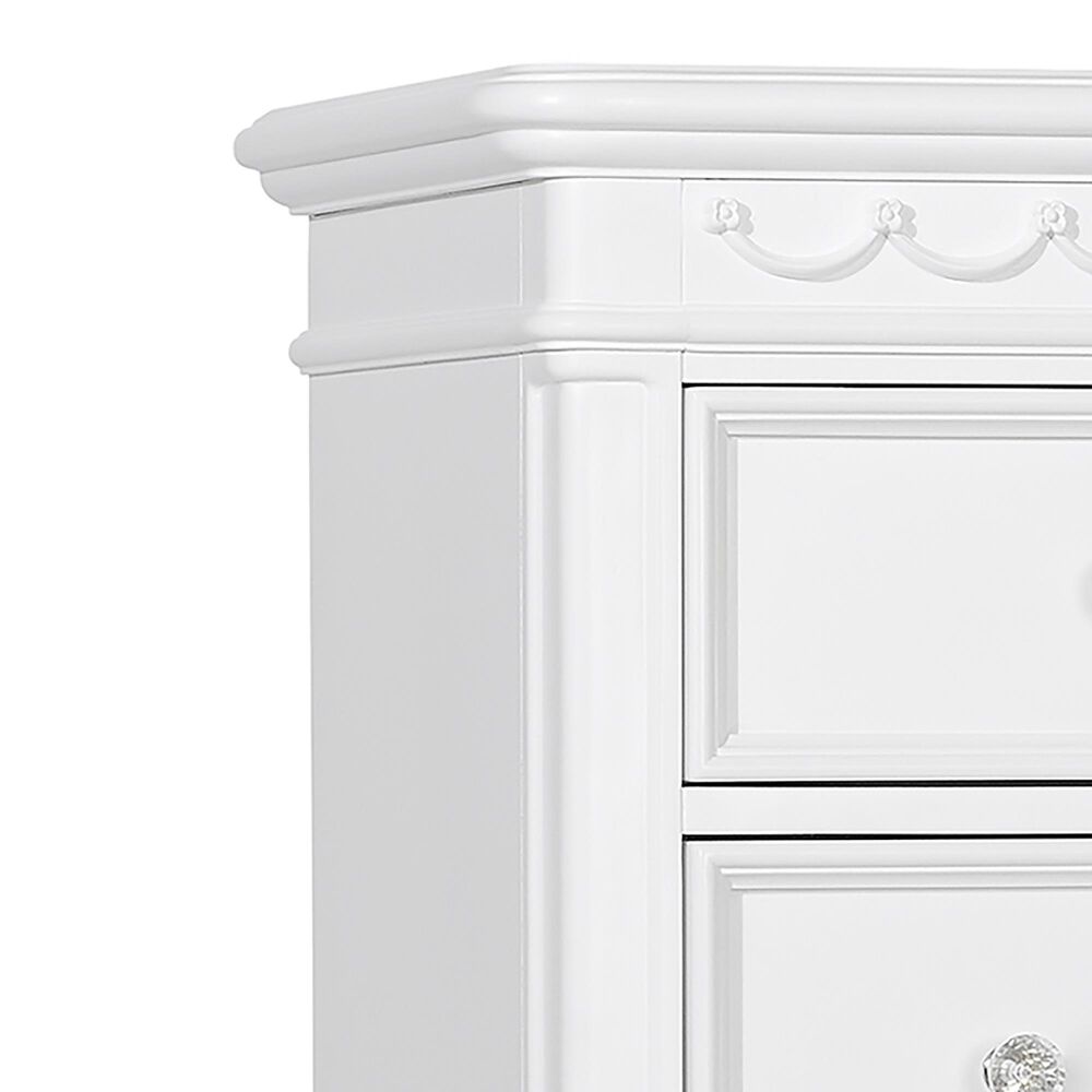Suite Bebe Adelina 6-Drawer Chest in Pure White, , large